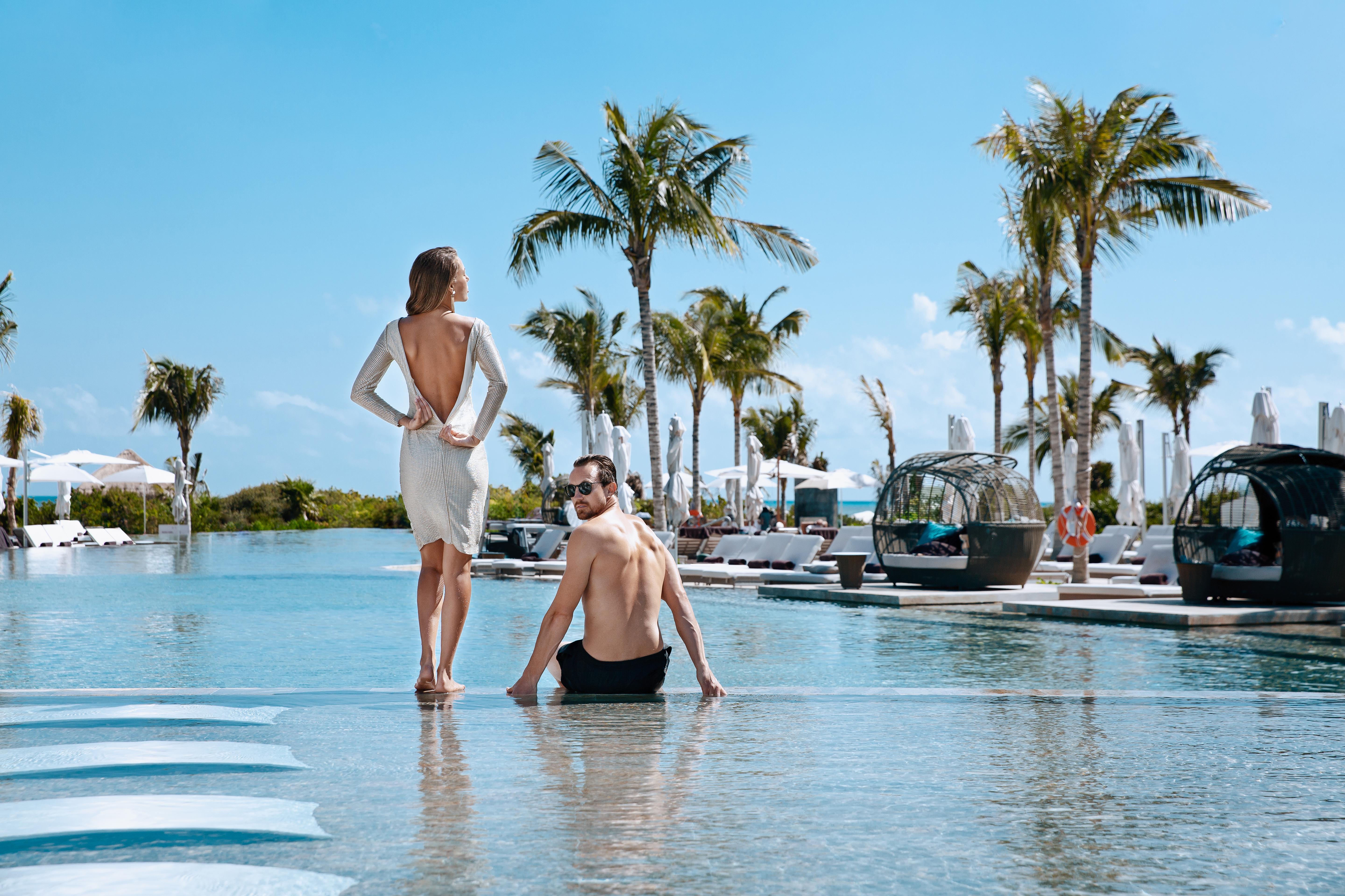 Trs Coral Hotel (Adults Only) Cancún Exteriör bild